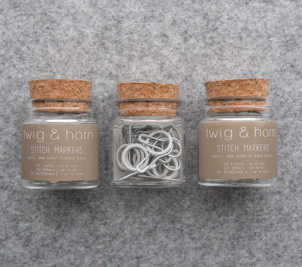 MARQUEURS DE MAILLE COMBO PACK - Twig and Horn