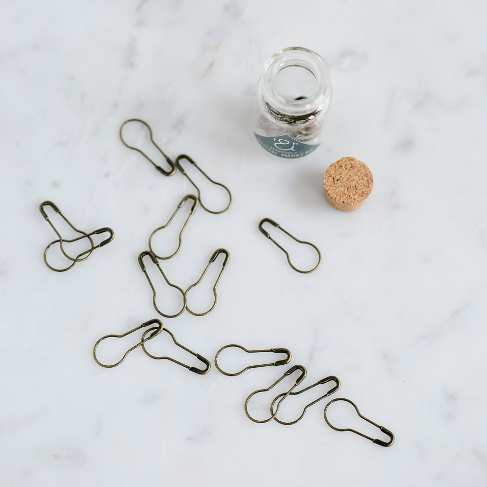 REMOVABLE STITCH MARKERS - Twig and Horn