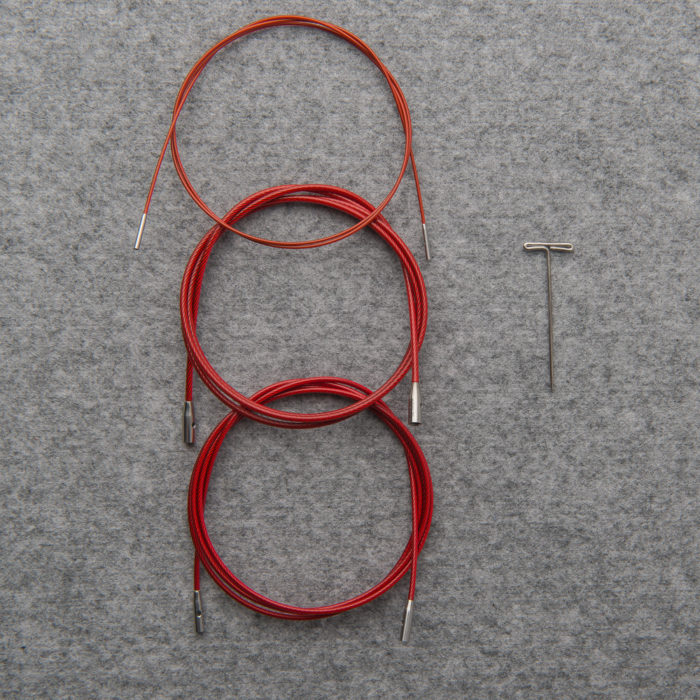 "TWIST" INTERCHANGEABLE RED CABLES - ChiaoGoo