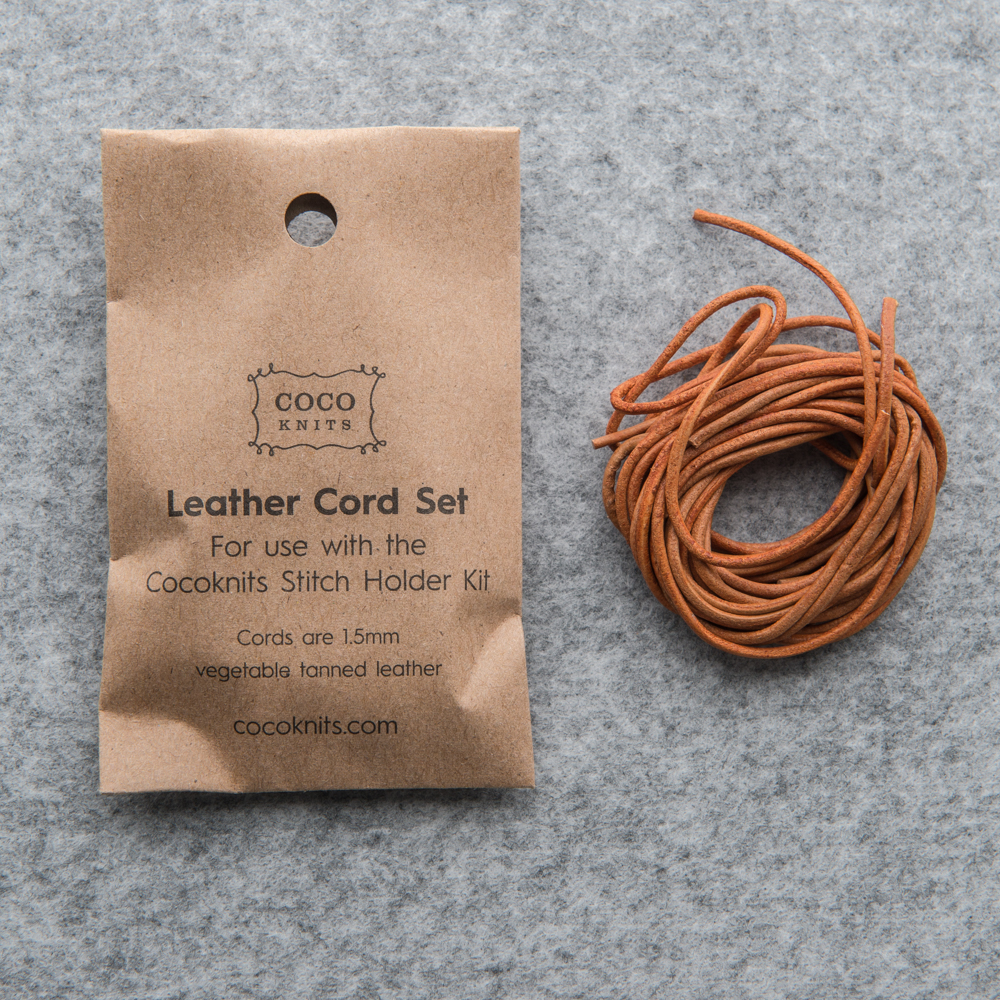 LEATHER CORDS SET - Cocoknits
