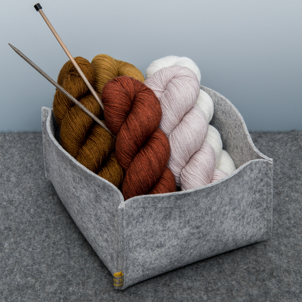 FELTED WOOL BASKETS - Nice Factory