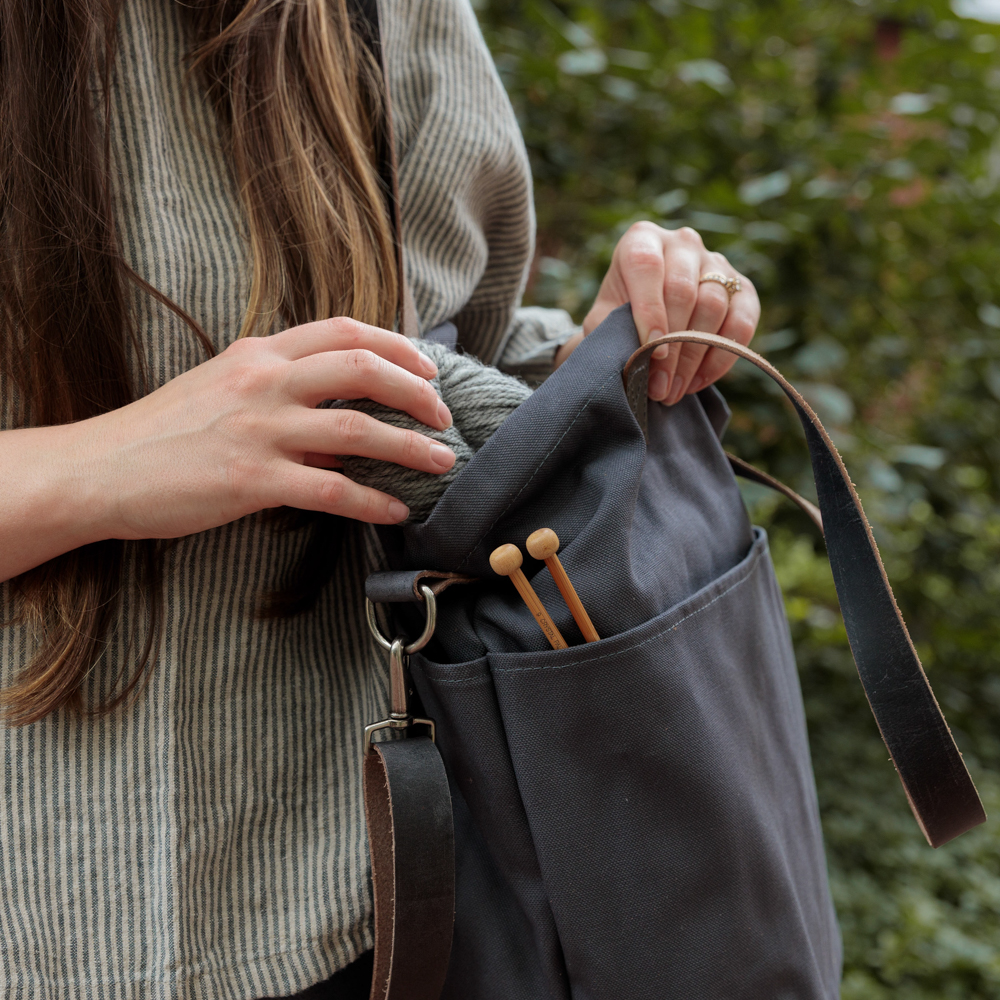 SAC "CANVAS CROSSBODY PROJECT TOTE" - Twig and Horn