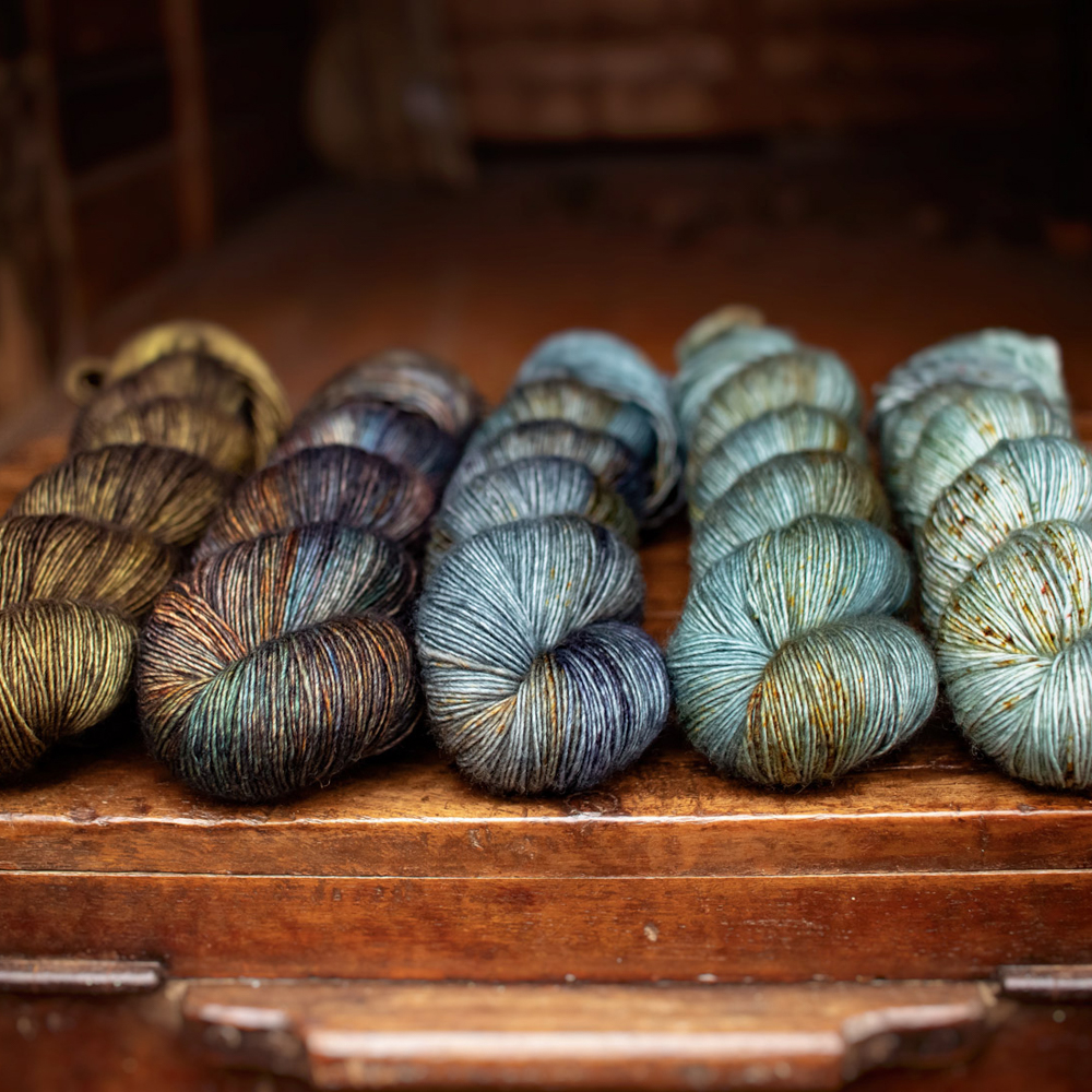 Merino Singles - Hand dyed yarn - Positive Ease
