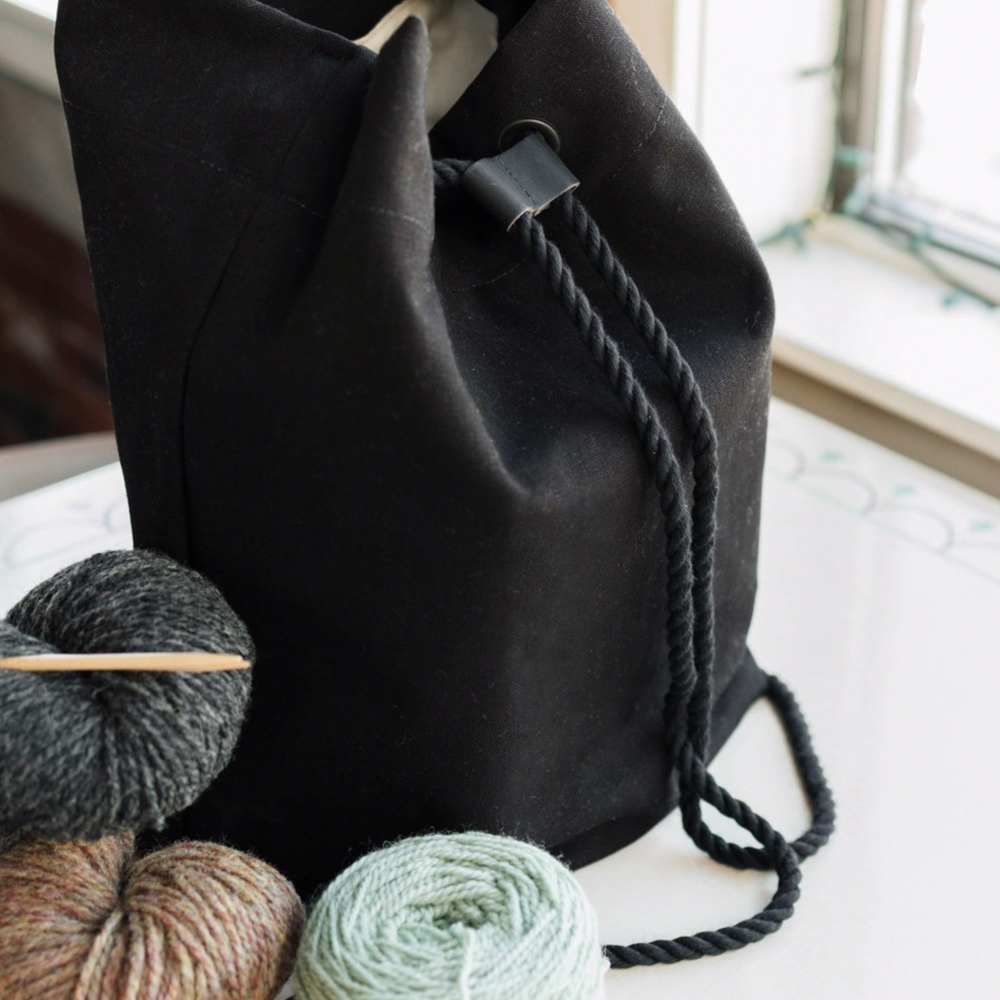 "MAKER'S BACKPACK" PROJECT BAG - Twig and Horn