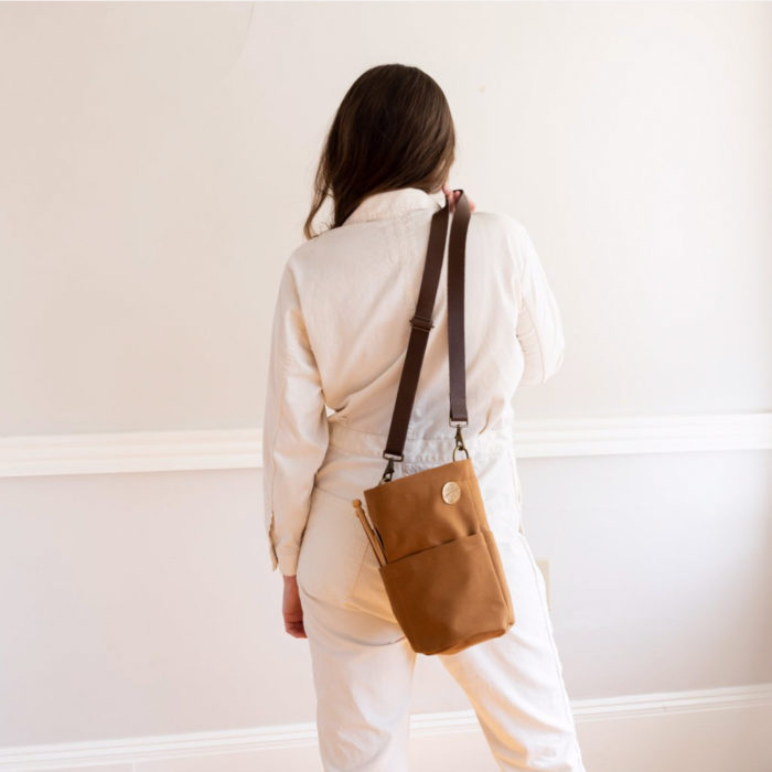 CANVAS BUCKET BAG - Twig and Horn