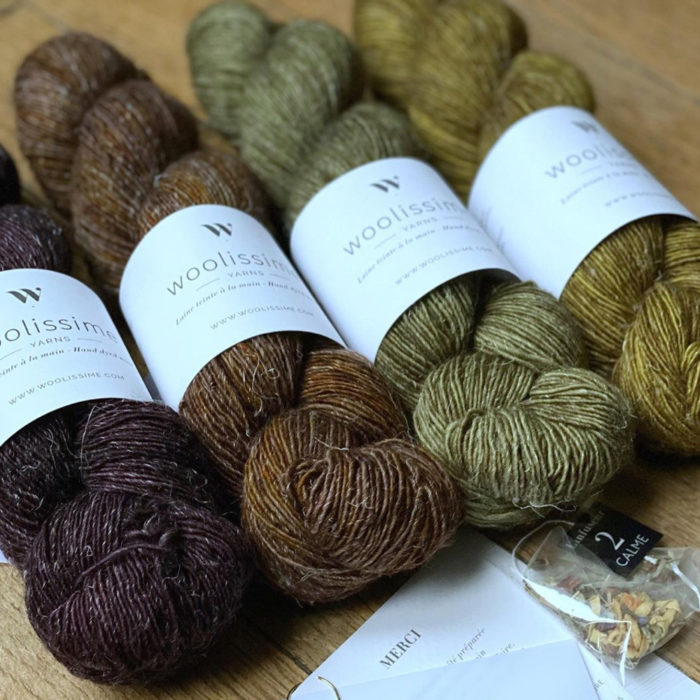 SET DE 4 ÉCHEVEAUX "INÉS"