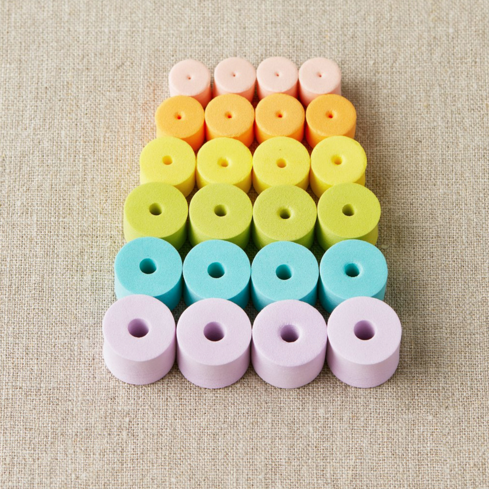 COLORFUL STITCH STOPPERS - Cocoknits