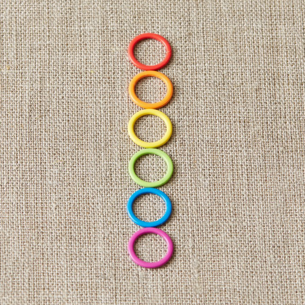 COLORED RING STITCH MARKERS - Cocoknits