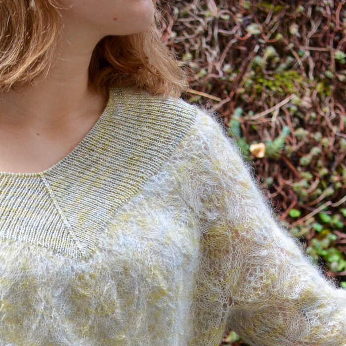 "NUAGE SWEATER" BY VALENTINA KNITS - Woolissime Yarns