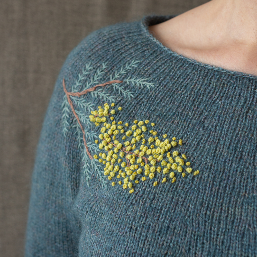 Embroidery on Knits by Judit Gummlich – A Yarn Story