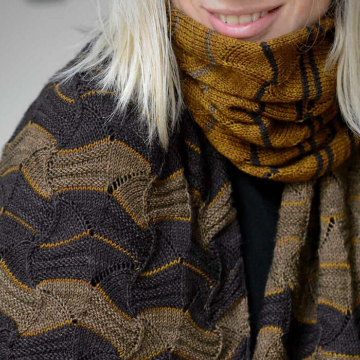 SETS DE FILS - "IVY WRAP" de BEATRICE MASE - Woolissime Yarns