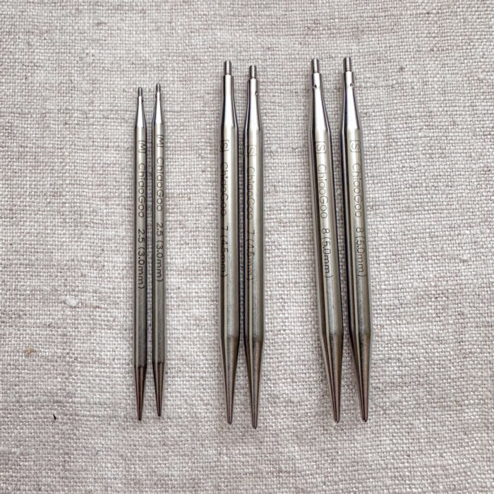 “TWIST LACE 3” 8 CMS INTERCHANGEABLE NEEDLE TIPS - ChiaoGoo