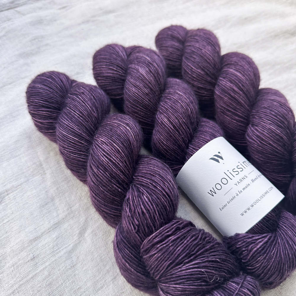 YARN BUNDLE "CÔME" MERINO SINGLE - COLOR FIGUE YARN BUNDLE "CÔME" MERINO SINGLE - COLOR FIGUE