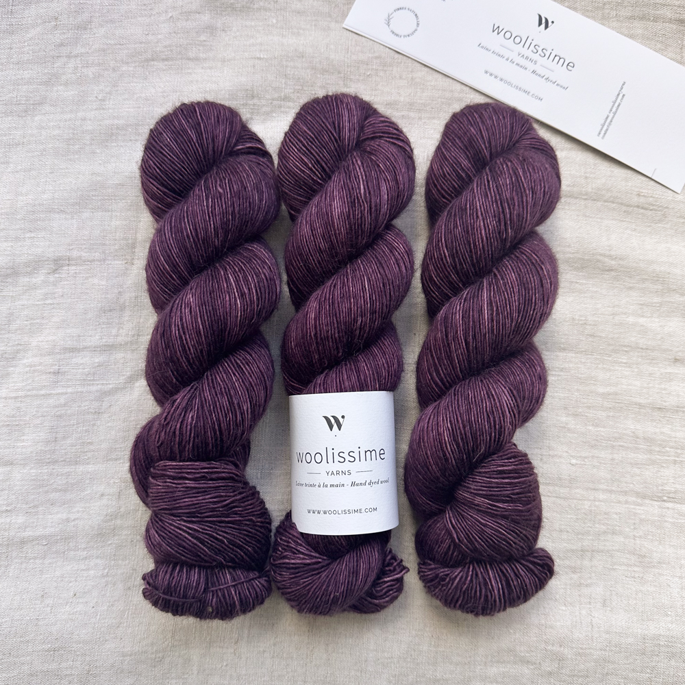 YARN BUNDLE "CÔME" MERINO SINGLE - COLOR FIGUE YARN BUNDLE "CÔME" MERINO SINGLE - COLOR FIGUE