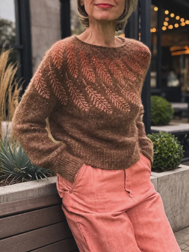 Petit retour sur ce sublime Harvester Sweater que j’aime tant 🤎 
J’ai pris énormément de plaisir à tricoter ce modèle imaginé par la talentueuse Jenn (@knit.love.wool), en associant les fils Inés et Stella dans la teinte Écorce, associés à un délicat dégradé de cuivrés et de roses orangés.

Bonne nouvelle : la préparation de nouveaux sets est de retour ✨  Ils seront disponibles cette fin de semaine !
.•
•
A little throwback to this incredible Harvester Sweater that I love so much 🤎 
I had so much joy knitting this design by the talented Jenn (@knit.love.wool), using Inés and Stella yarns in the Écorce shade, paired with a beautiful gradient of copper and warm orangey-pink tones.

Good news: kit preparation is back ✨ 
They’ll be available at the end of the week… stay tuned!
.
.
.
.
.
#knitlovewool #jennifersteingass #woolissimeyarns #knittinginspire #colorworkknitting 
.